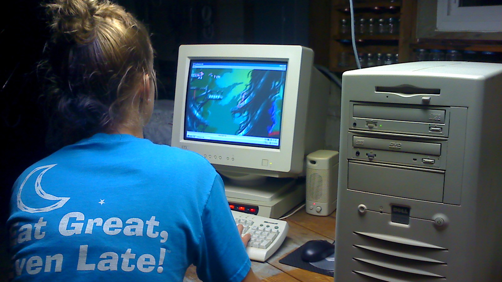 Playing Earthworm Jim On Windows 98 Dell Pc - Personal Computer - HD Wallpaper 