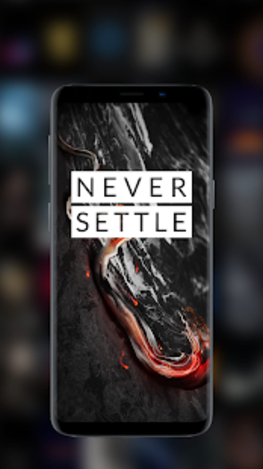 4k Dark Amoled Backgrounds - Never Settle Full Hd - HD Wallpaper 