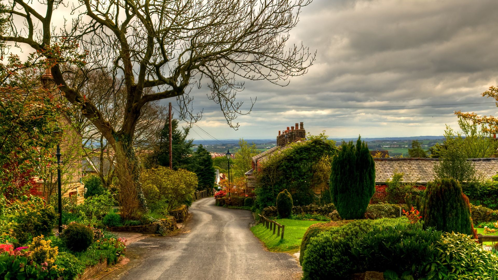 English Village - HD Wallpaper 