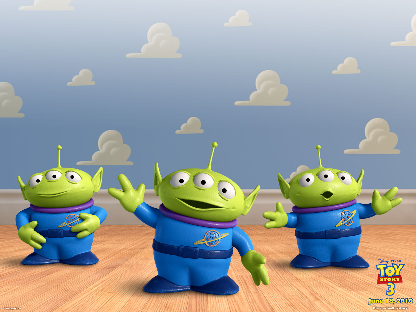 Alien Toy Story Characters - HD Wallpaper 