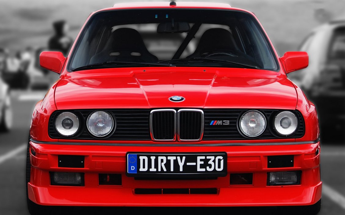 Download Wallpaper Red Bmw M3 E30 - Bmw M3 E30 Red - HD Wallpaper 