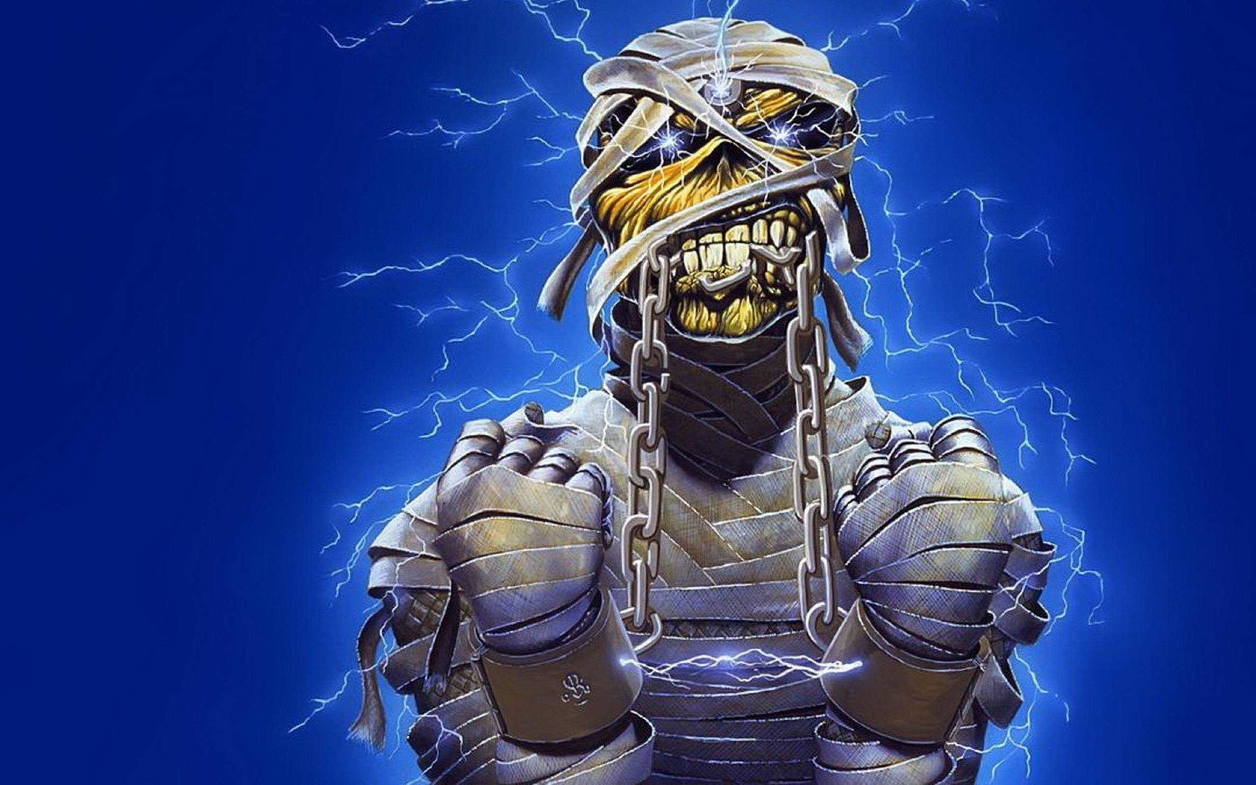 2560x1600, Iron Maiden Wallpaper High Quality Resolution - Iron Maiden Powerslave Eddie - HD Wallpaper 