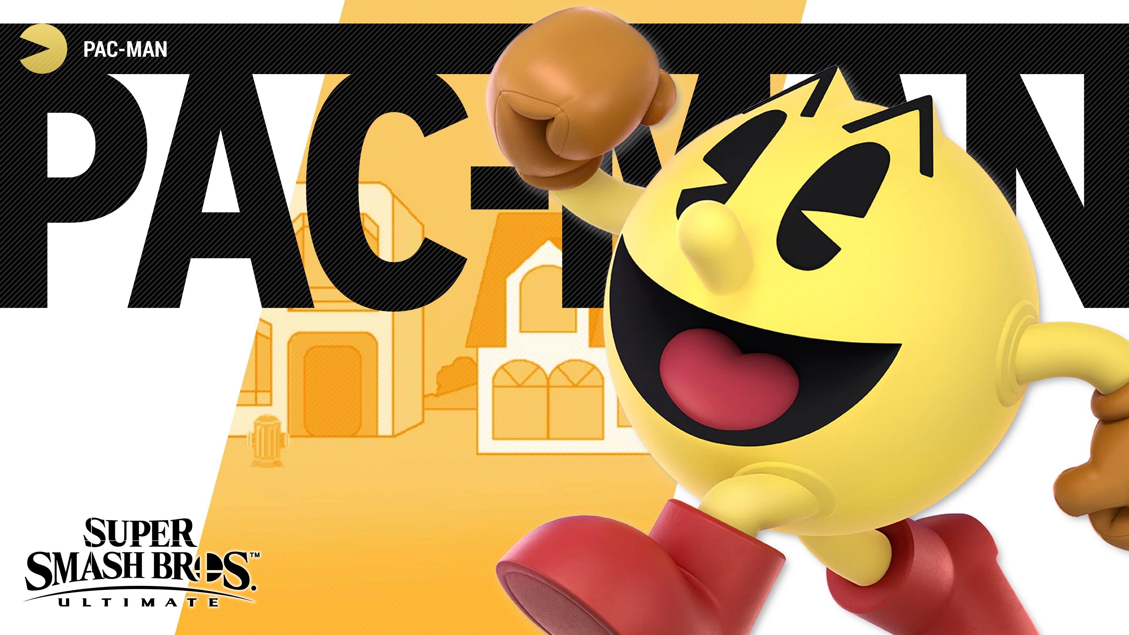 Pac Man Smash Bros Ultimate - HD Wallpaper 