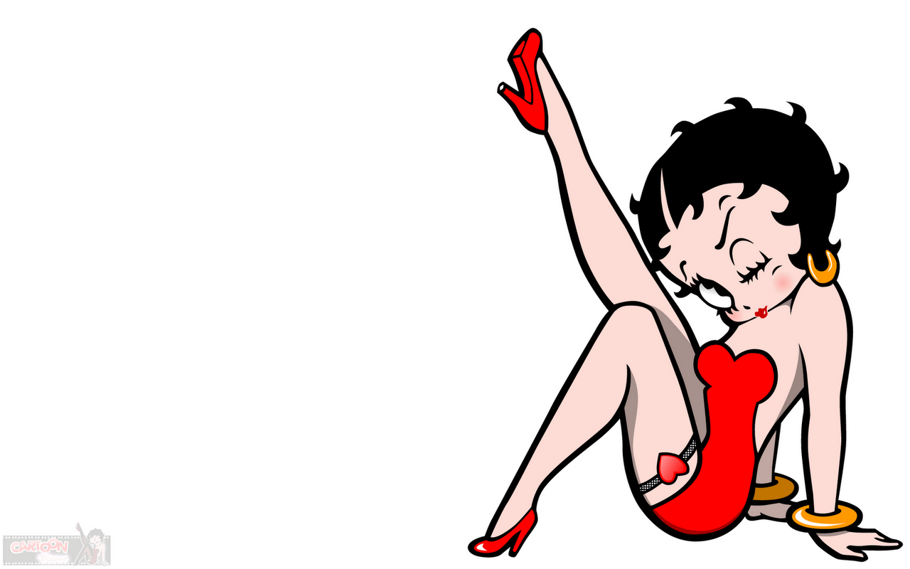 Betty Boop Wallpapers - Betty Boop Leg Up - HD Wallpaper 