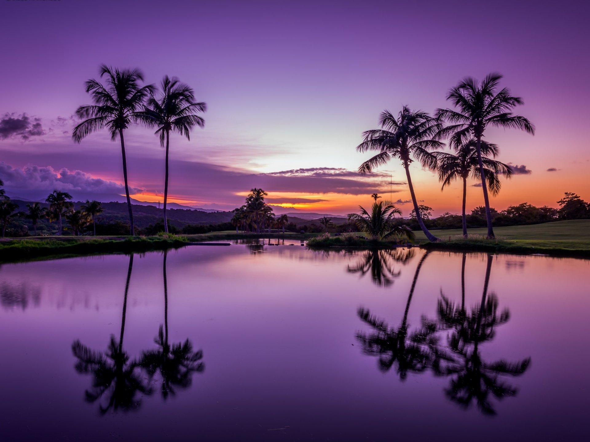 Puerto Rico Beach Sunset - HD Wallpaper 