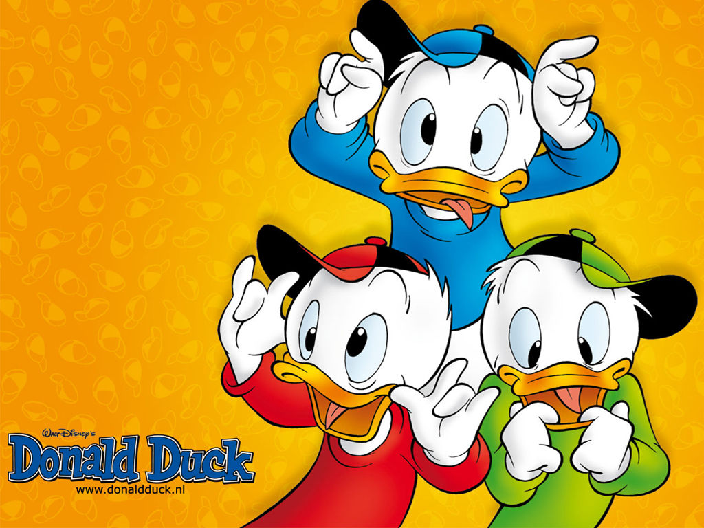 Donald Duck - Three Donald Duck Cartoon - 1024x768 Wallpaper 