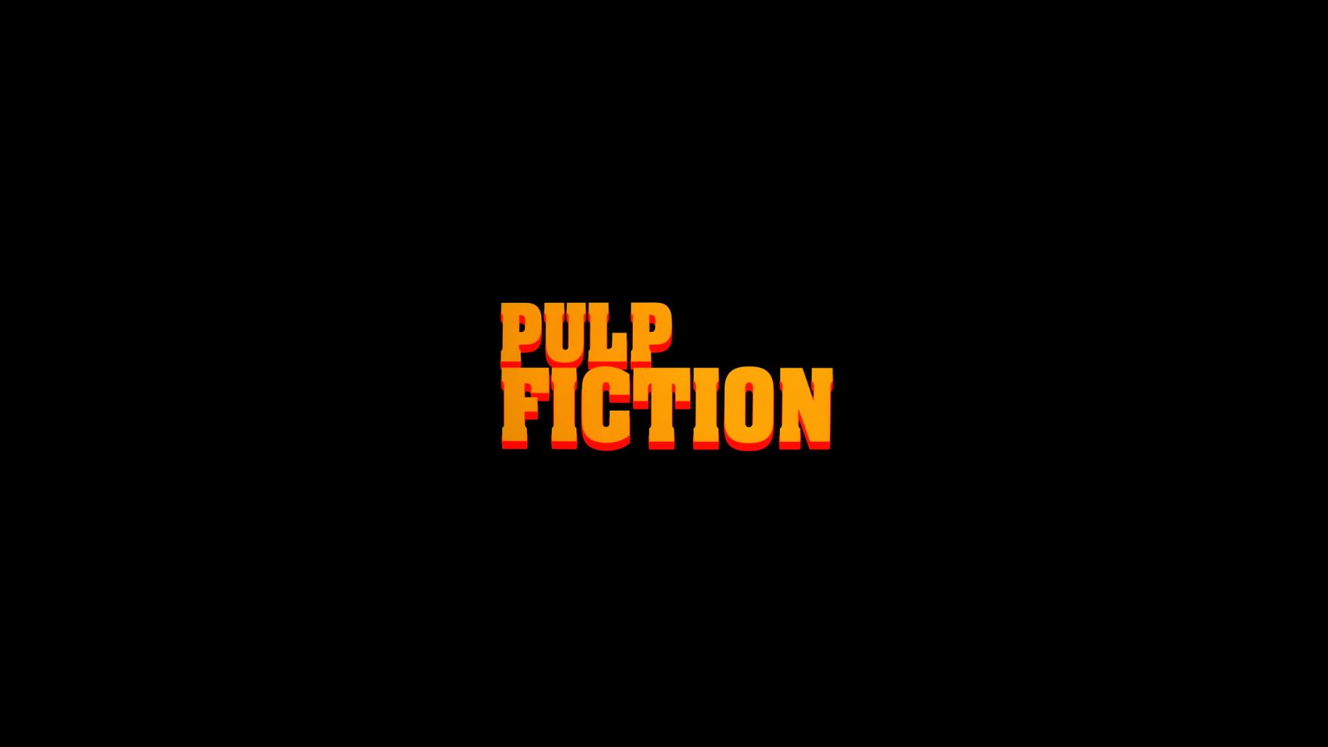 Pulp Fiction Wallpaper Logo - HD Wallpaper 