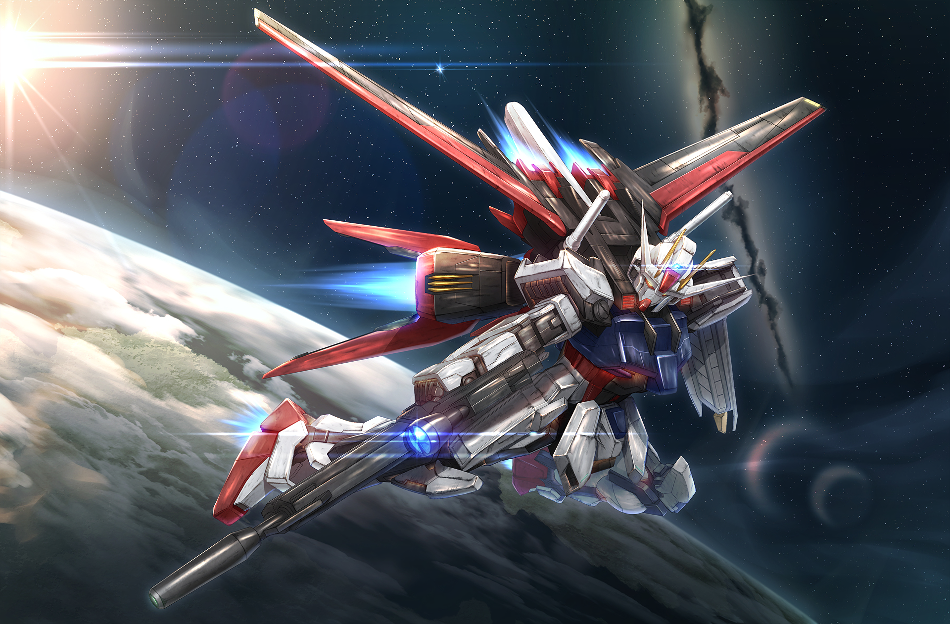 Gundam Aile Strike Hd - HD Wallpaper 
