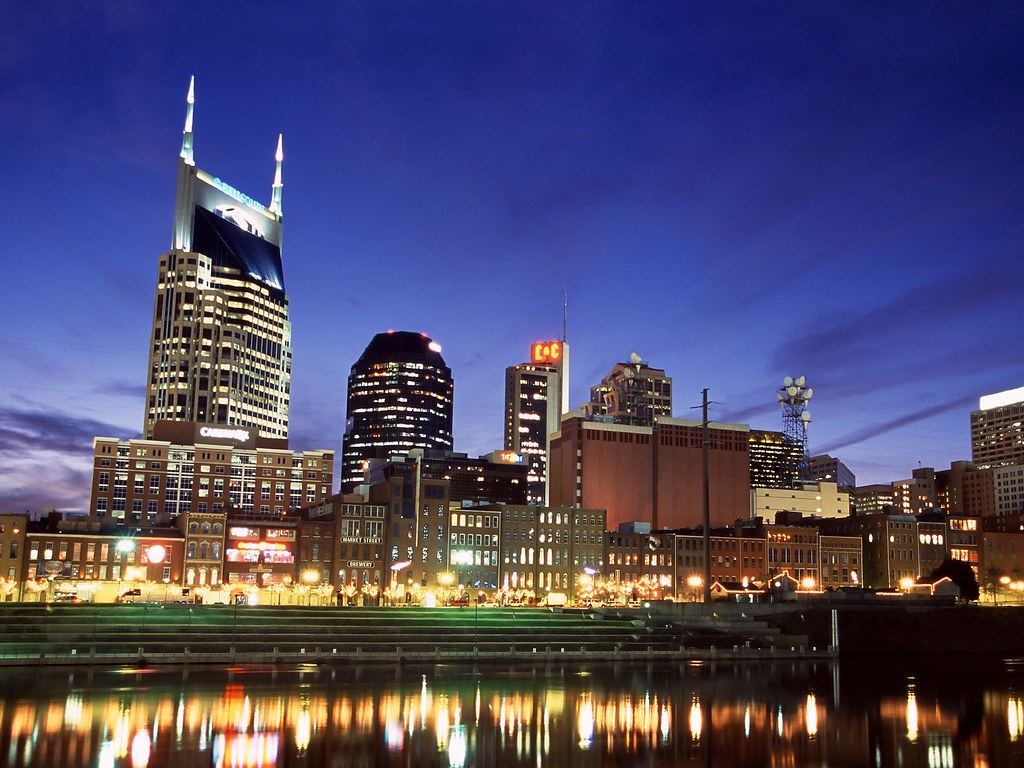Nashville Skyline - HD Wallpaper 
