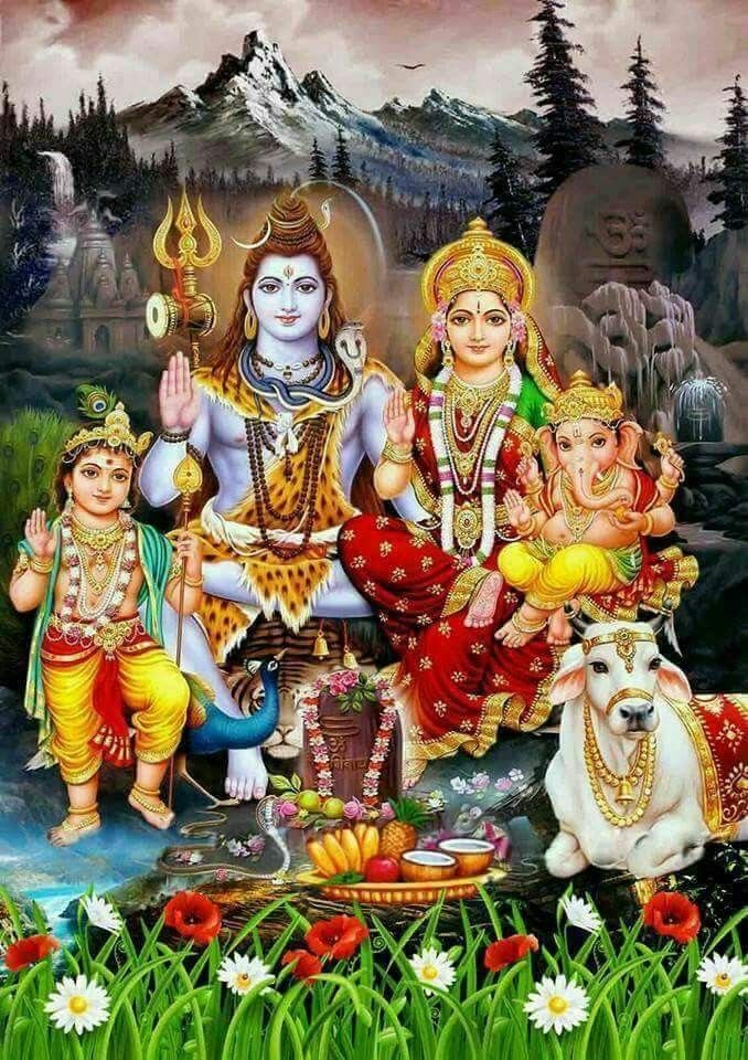 Shiv Parvati Parivar - 678x960 Wallpaper Shiv Parvati Parivar - 678x960 Wallpaper