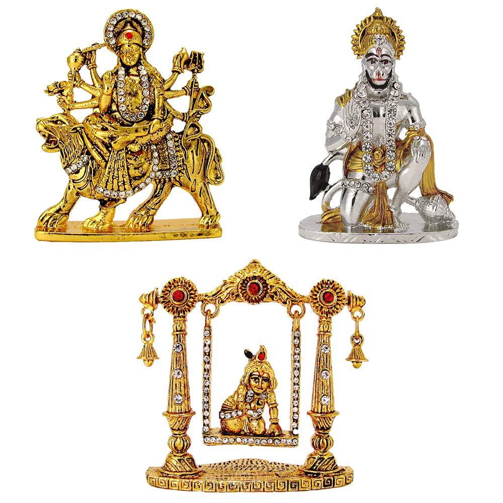 Ganesh Durga Lakshmi - HD Wallpaper 