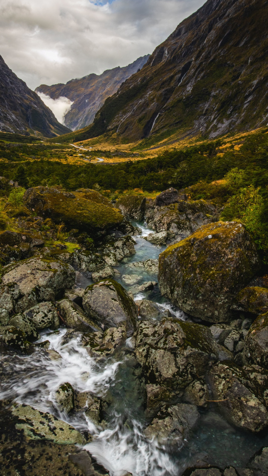 Stream, Valley, Landscape, Rocks, Nature, Wallpaper - The Things They Carried - HD Wallpaper 