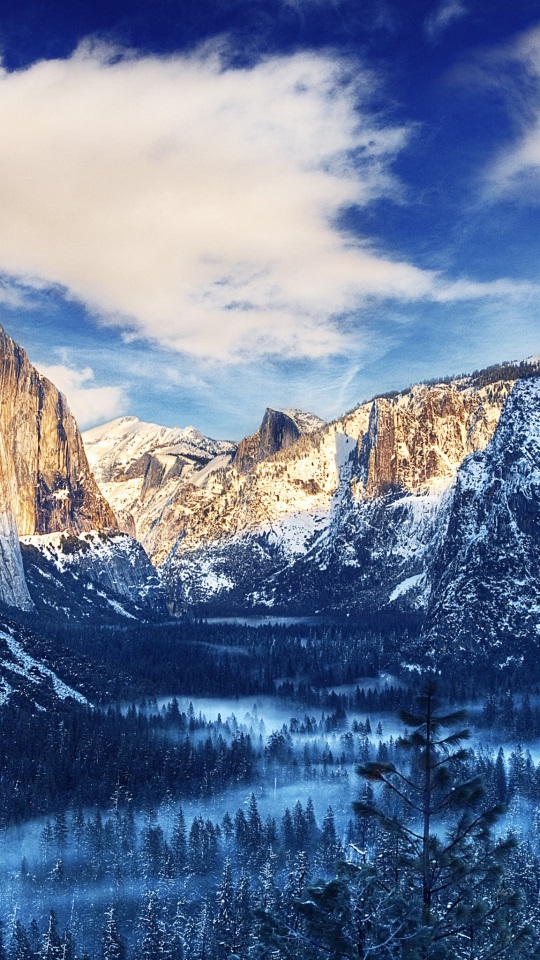Samsung Galaxy S4 Mini Duos Gt-i9192 Wallpaper №13 - Yosemite National Park, Yosemite Valley - HD Wallpaper 