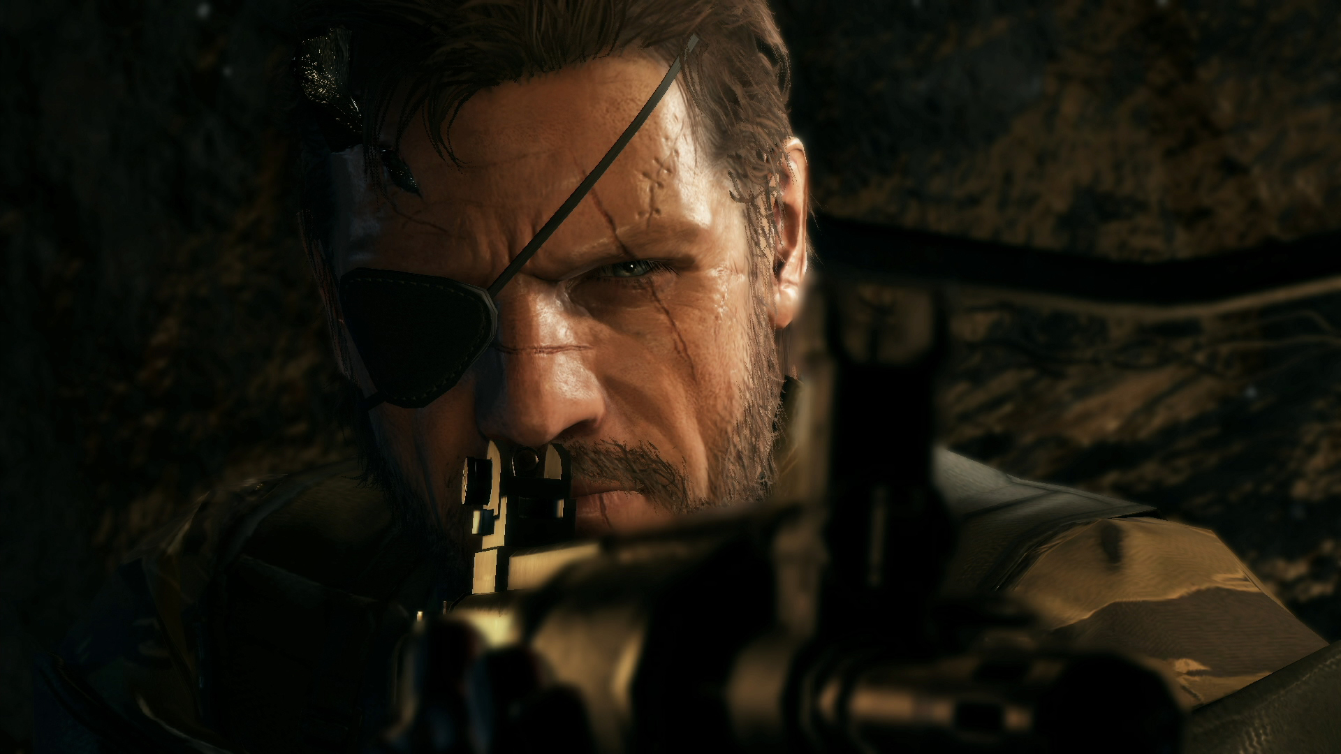 Metal Gear Eyepatch Aim - HD Wallpaper 