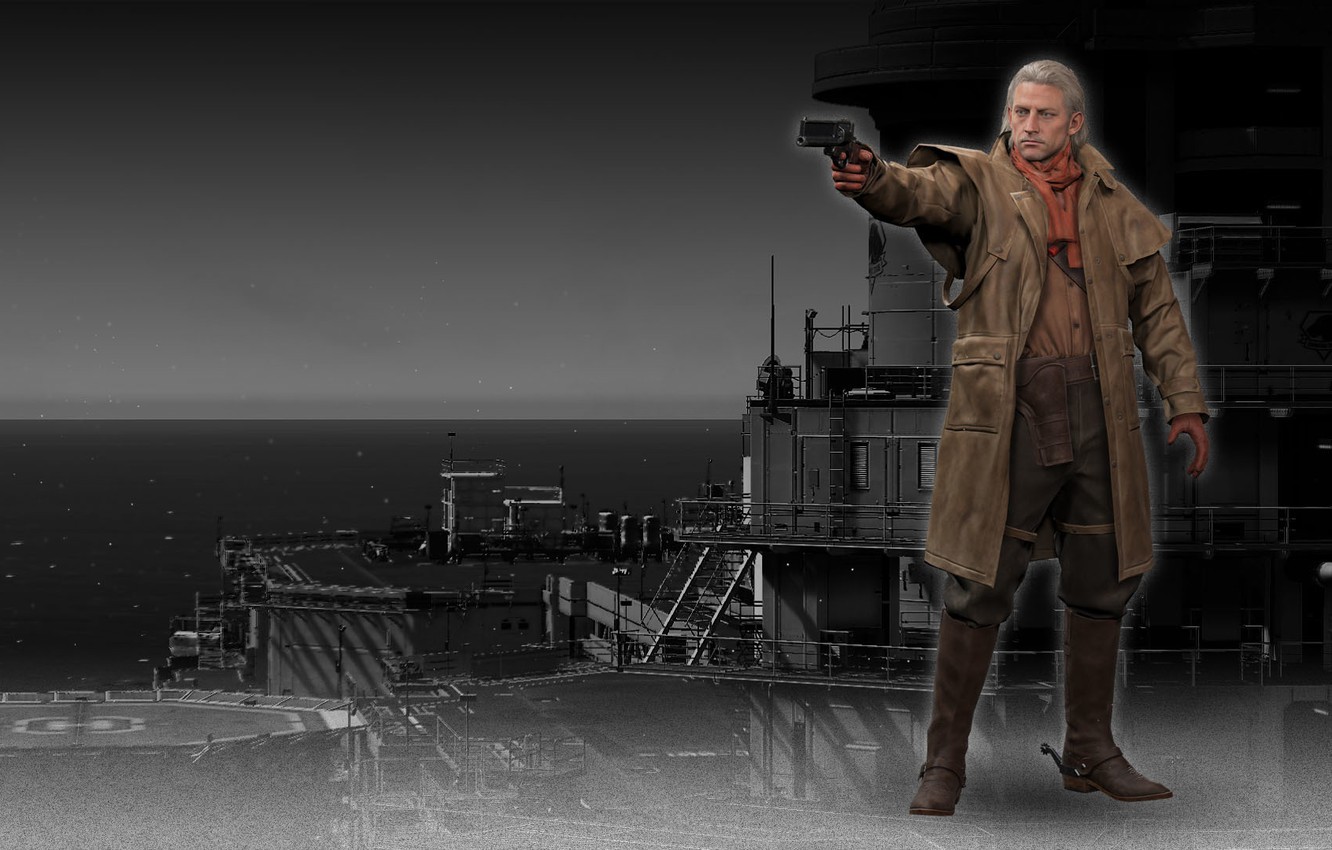 Photo Wallpaper Shalashaska, Revolver Ocelot, Metal - Metal Gear Solid V Third Child - HD Wallpaper 