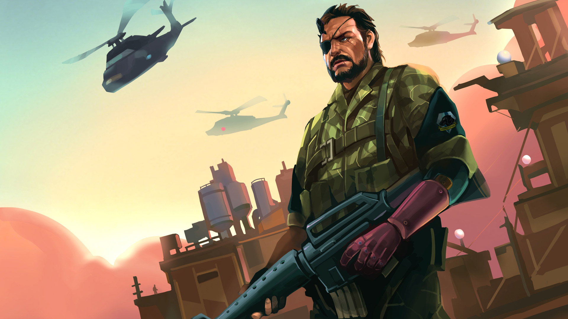 Metal Gear Solid V - HD Wallpaper 