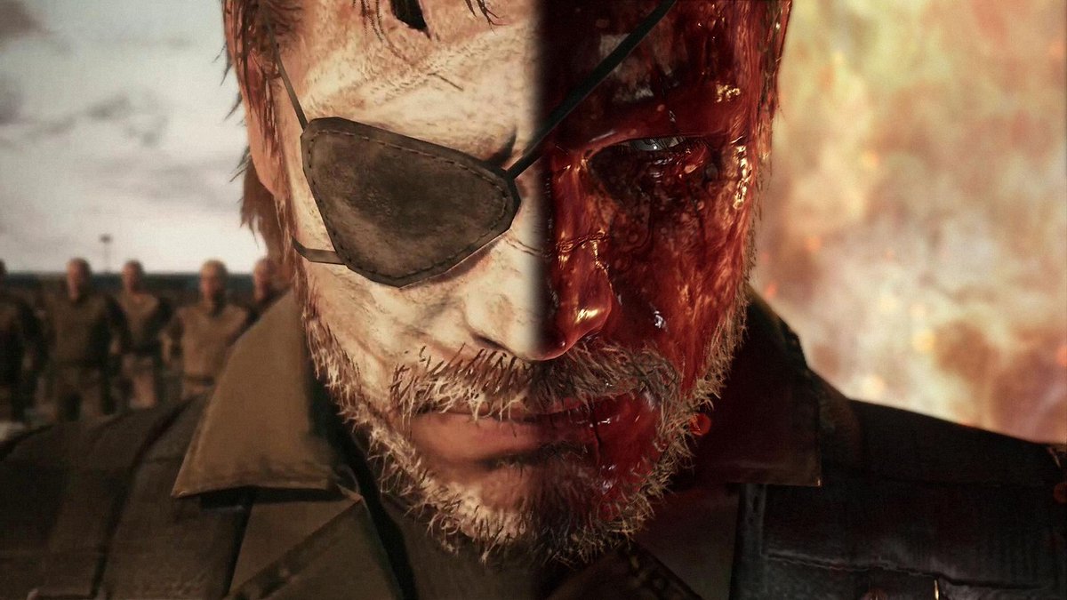 Metal Gear Solid V Snake Blood - HD Wallpaper 