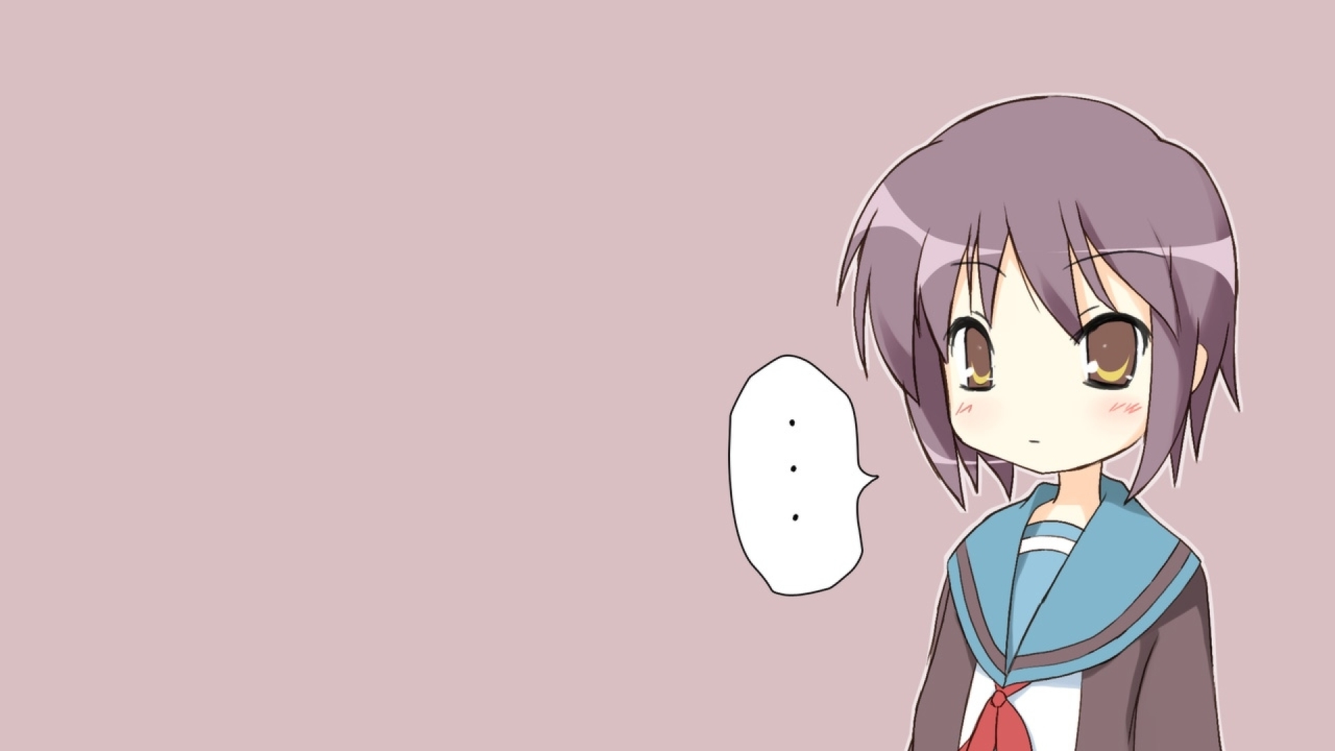 Nagato Yuki Background - HD Wallpaper 