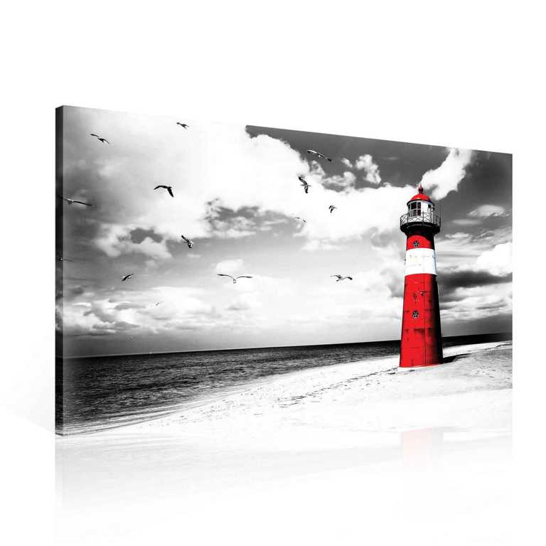 Beach Wallpaper Lighthouse - HD Wallpaper 