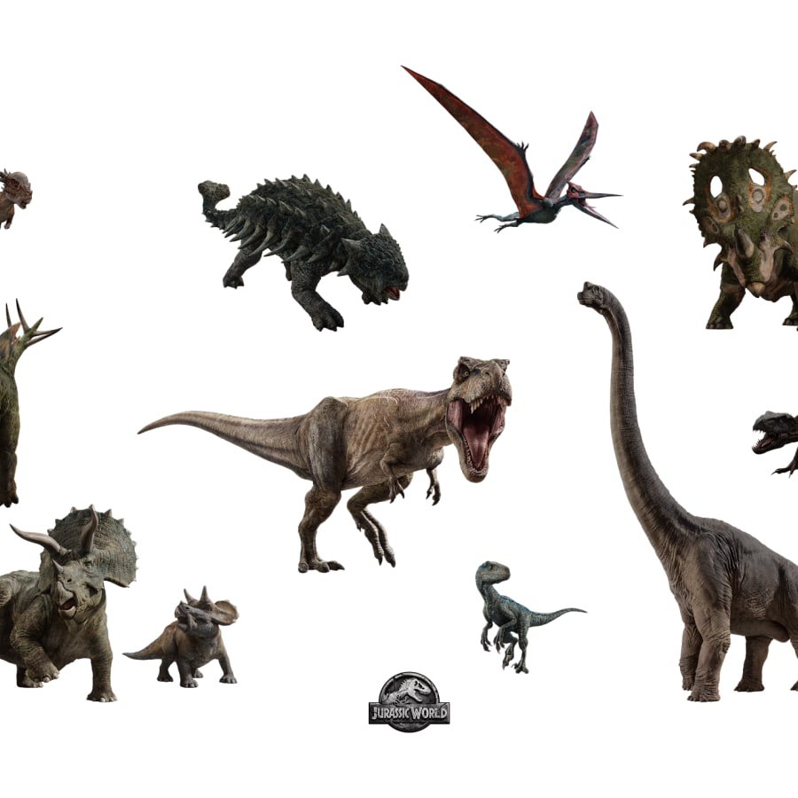 Jurassic World Fallen Kingdom All Dinosaurs - HD Wallpaper 