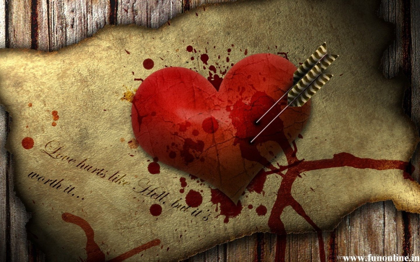 Hd Wallpapers Of Love Hurts - Love Heart Sad Hd - HD Wallpaper 