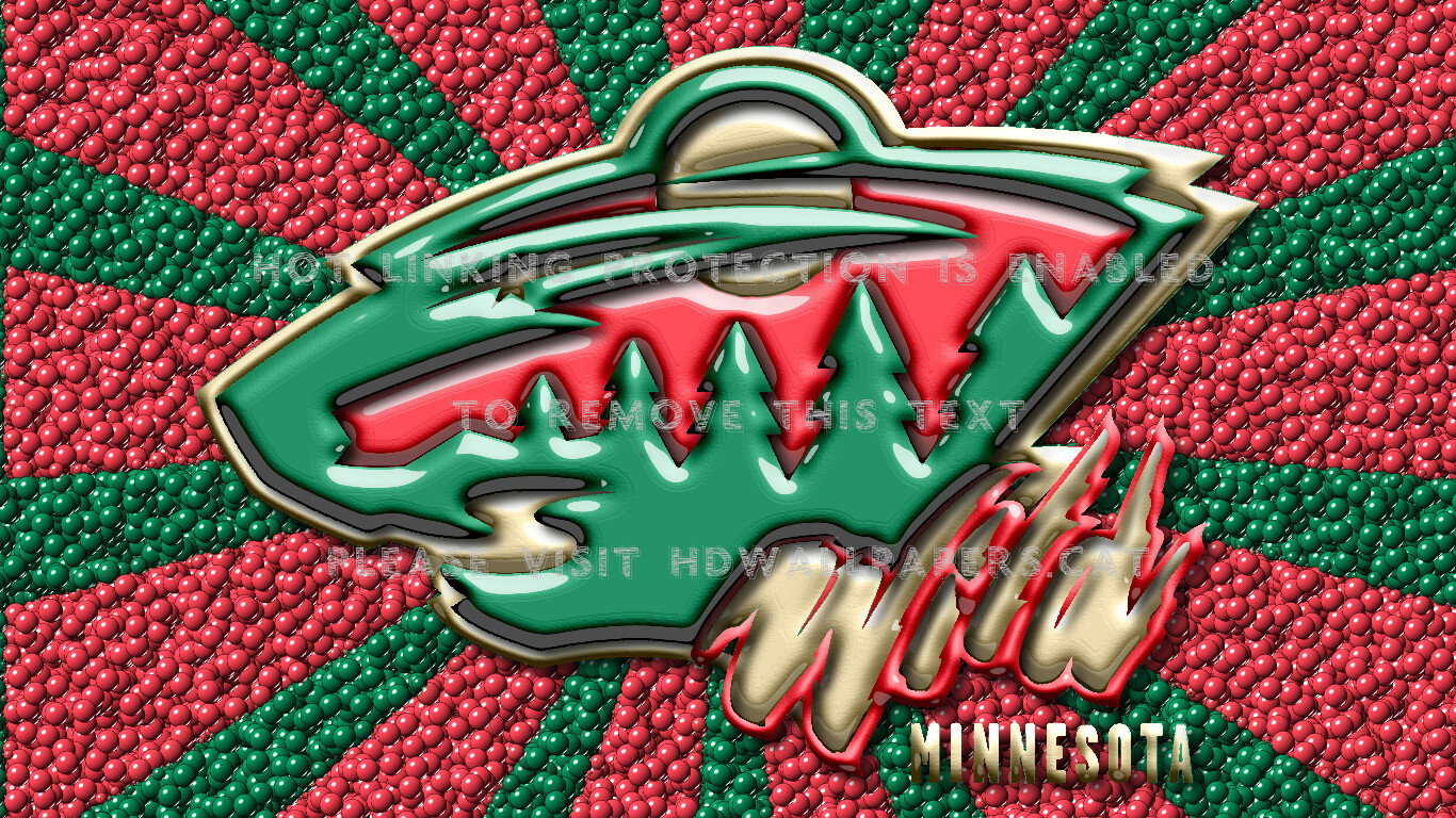Minnesota Wild Logo Plastic Effect Hockey - Hockey Wallpaper Mn Wild - HD Wallpaper 