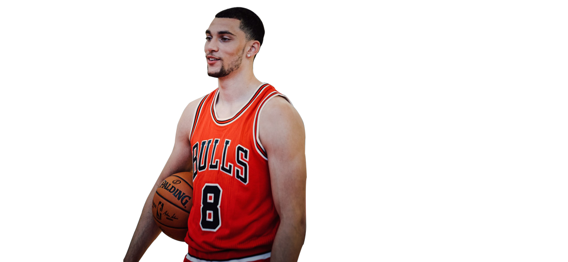 Thumb Image - Zach Lavine Transparent Bulls - HD Wallpaper 