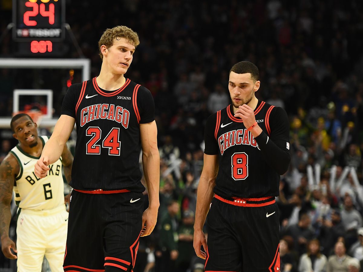 Lauri Markkanen Zach Lavine - HD Wallpaper 