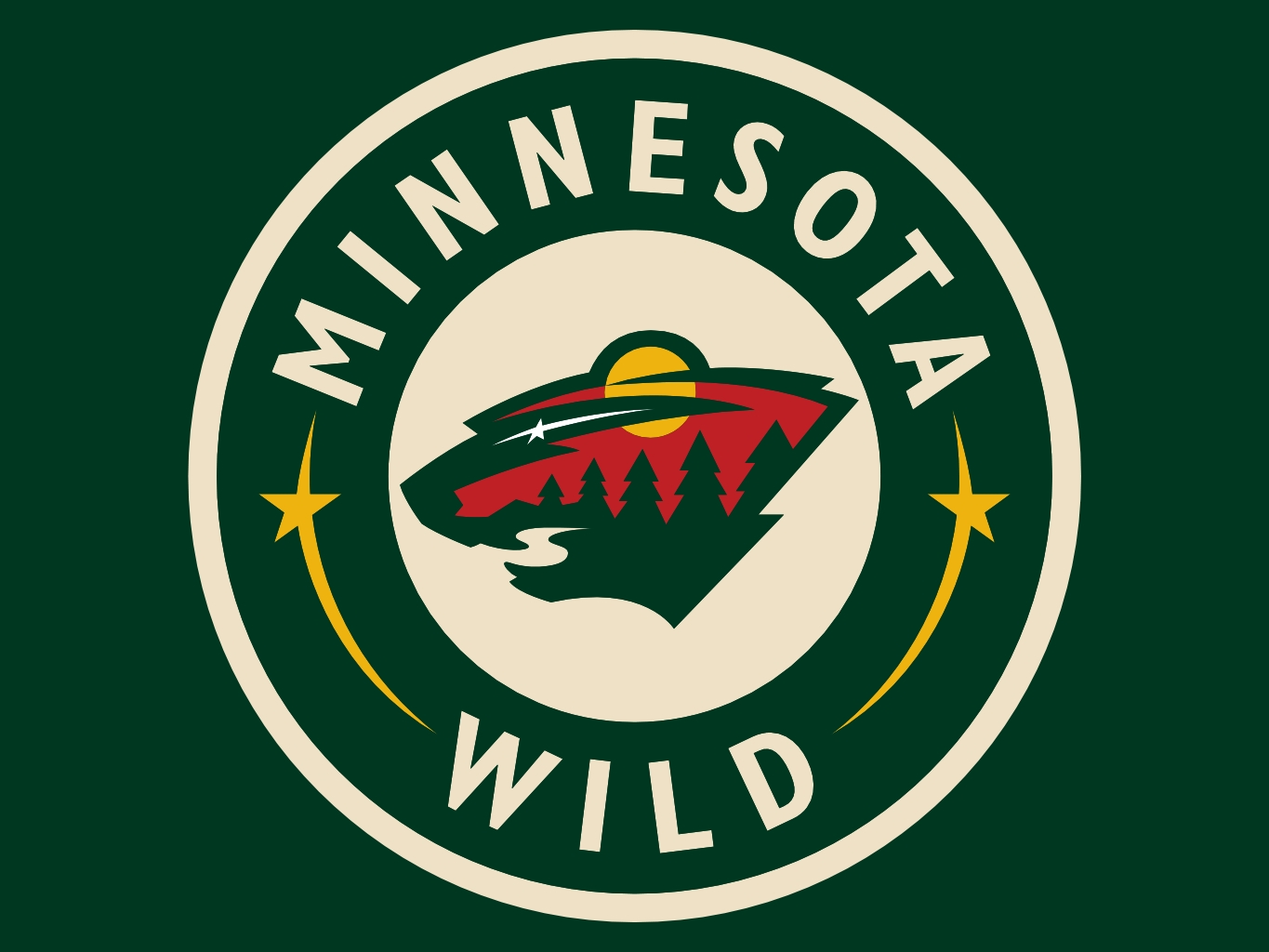 Small Minnesota Wild Logo - HD Wallpaper 