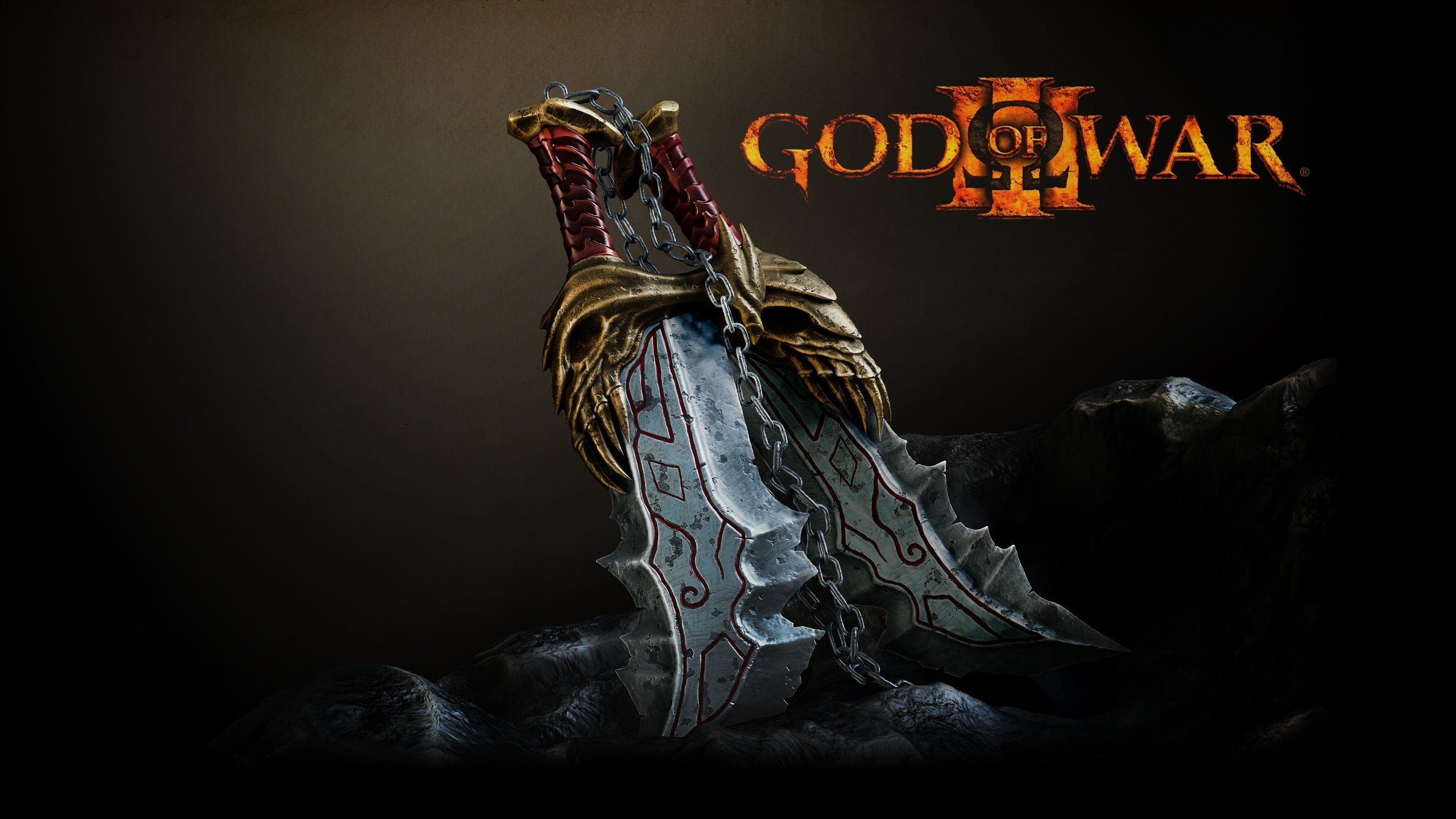 God Of War 3 Blades Of Chaos - 2560x1440 Wallpaper 