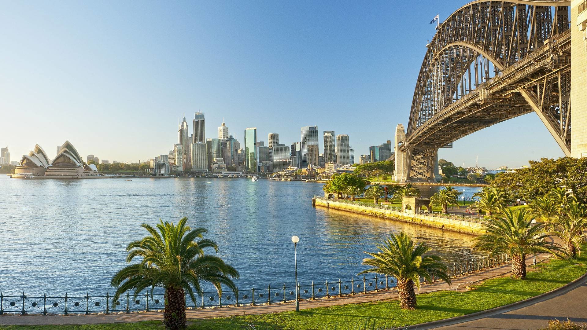Wallpaper City - Sydney Harbour Bridge - HD Wallpaper 