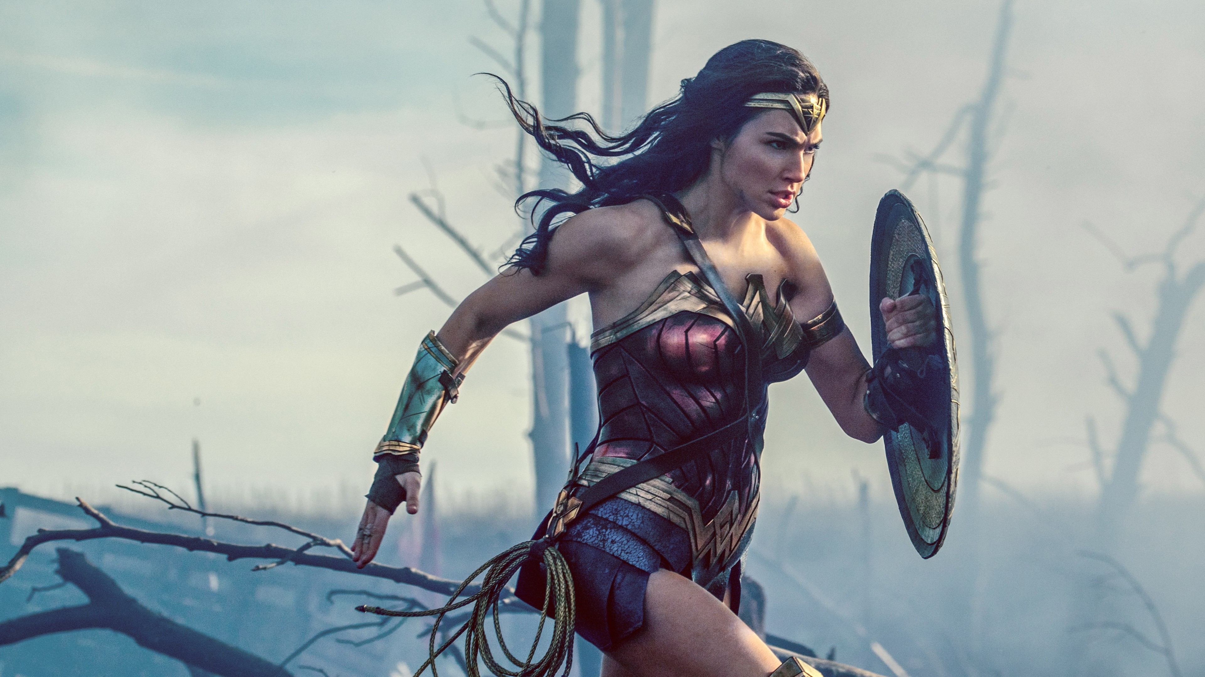 Wonder Woman Battle Scene - HD Wallpaper 