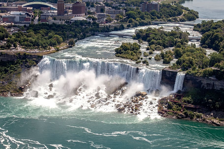 Wonders Of The World, Falls, Niagra Falls, Landscape, - HD Wallpaper 