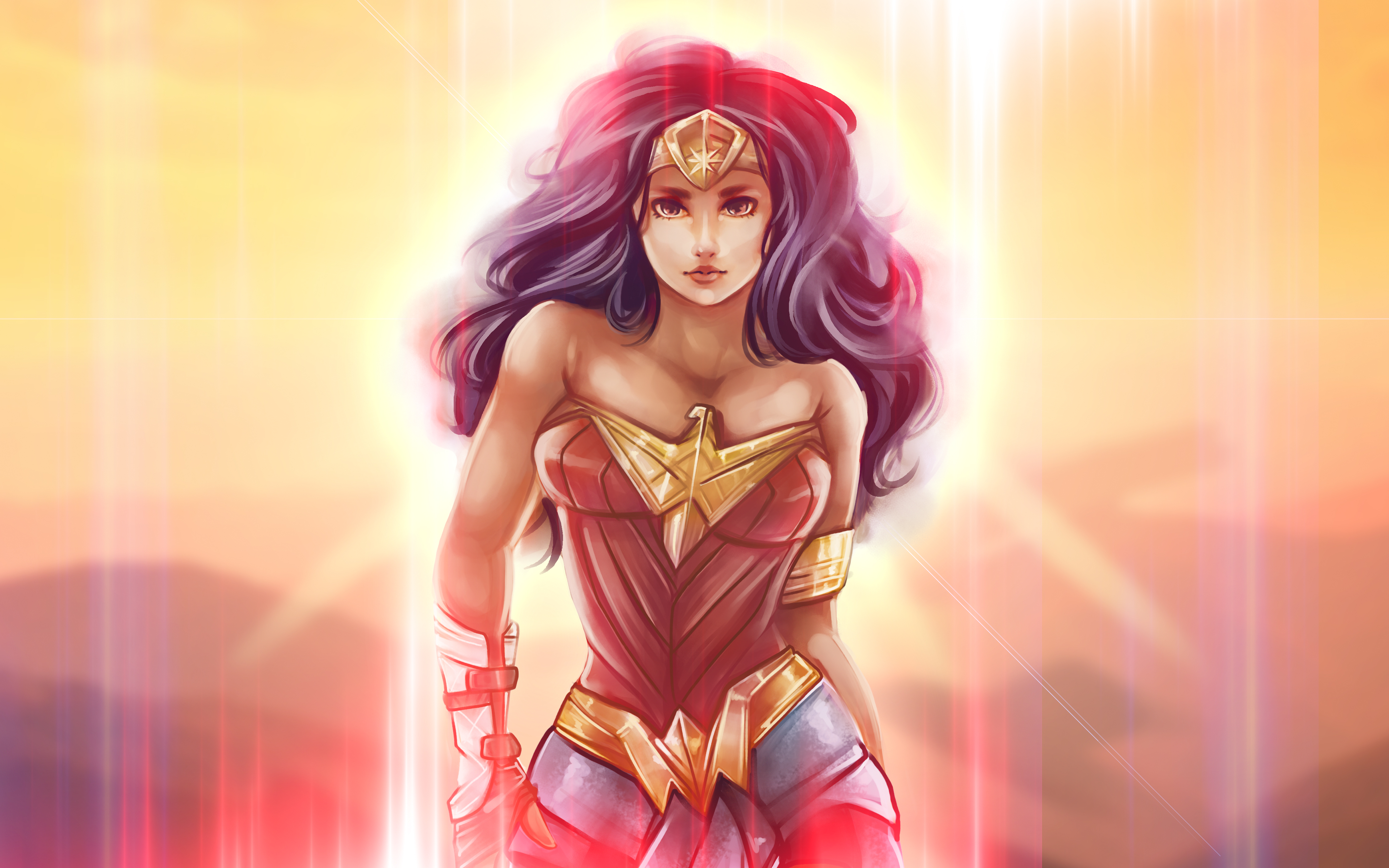 Wonder Woman Artwork 4k Wallpapers - Wonder Woman - HD Wallpaper 
