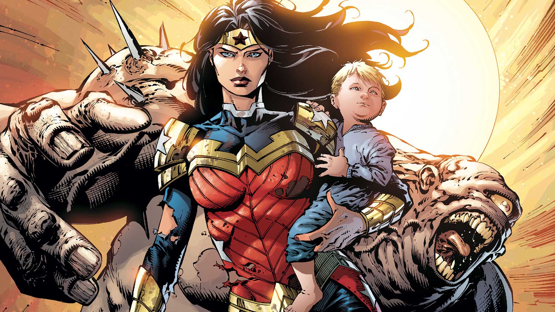Hd Wonder Woman Wallpaper - HD Wallpaper 