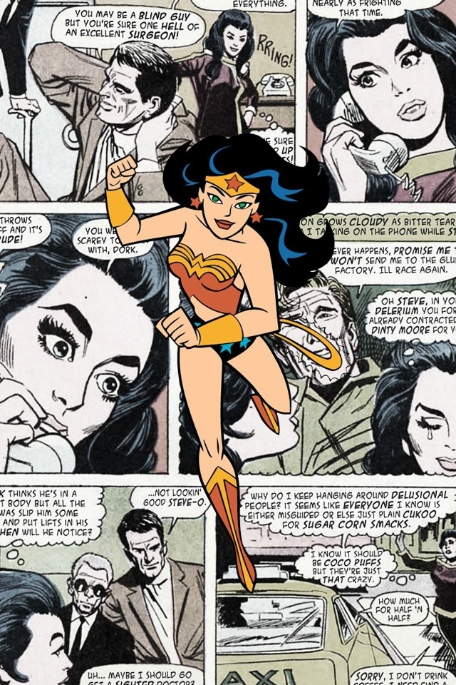Historieta De La Mujer Maravilla - HD Wallpaper 