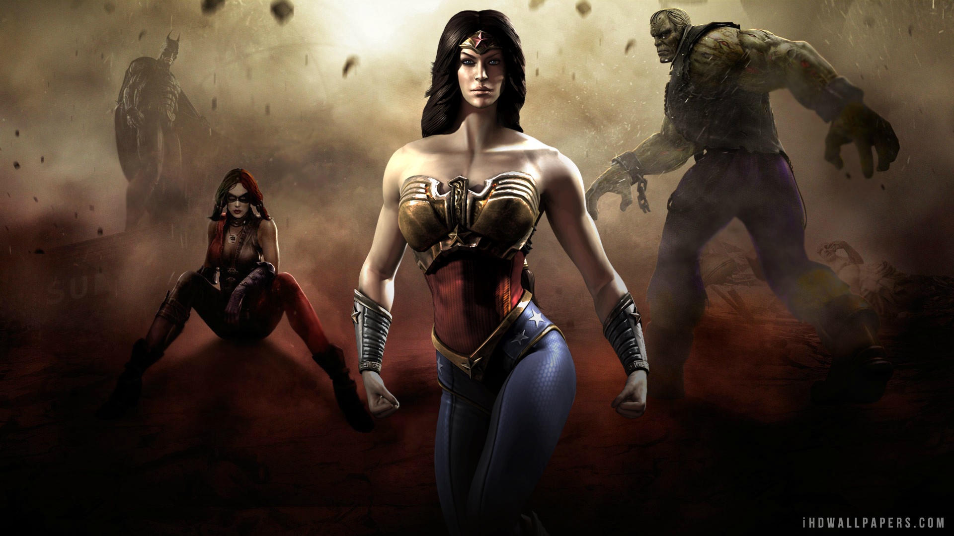 Wonder Woman Hd Wallpapers Ch27w - Injustice God Among Us Flash - HD Wallpaper 