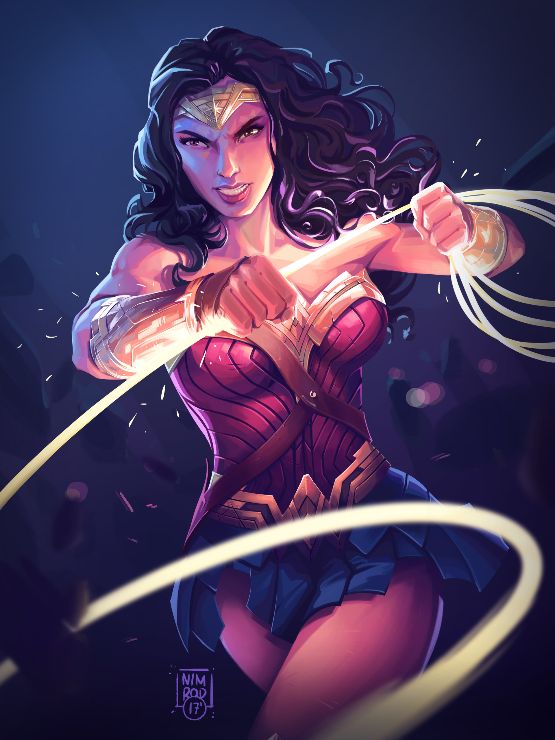 Hd Wonder Woman Wallpaper - HD Wallpaper 