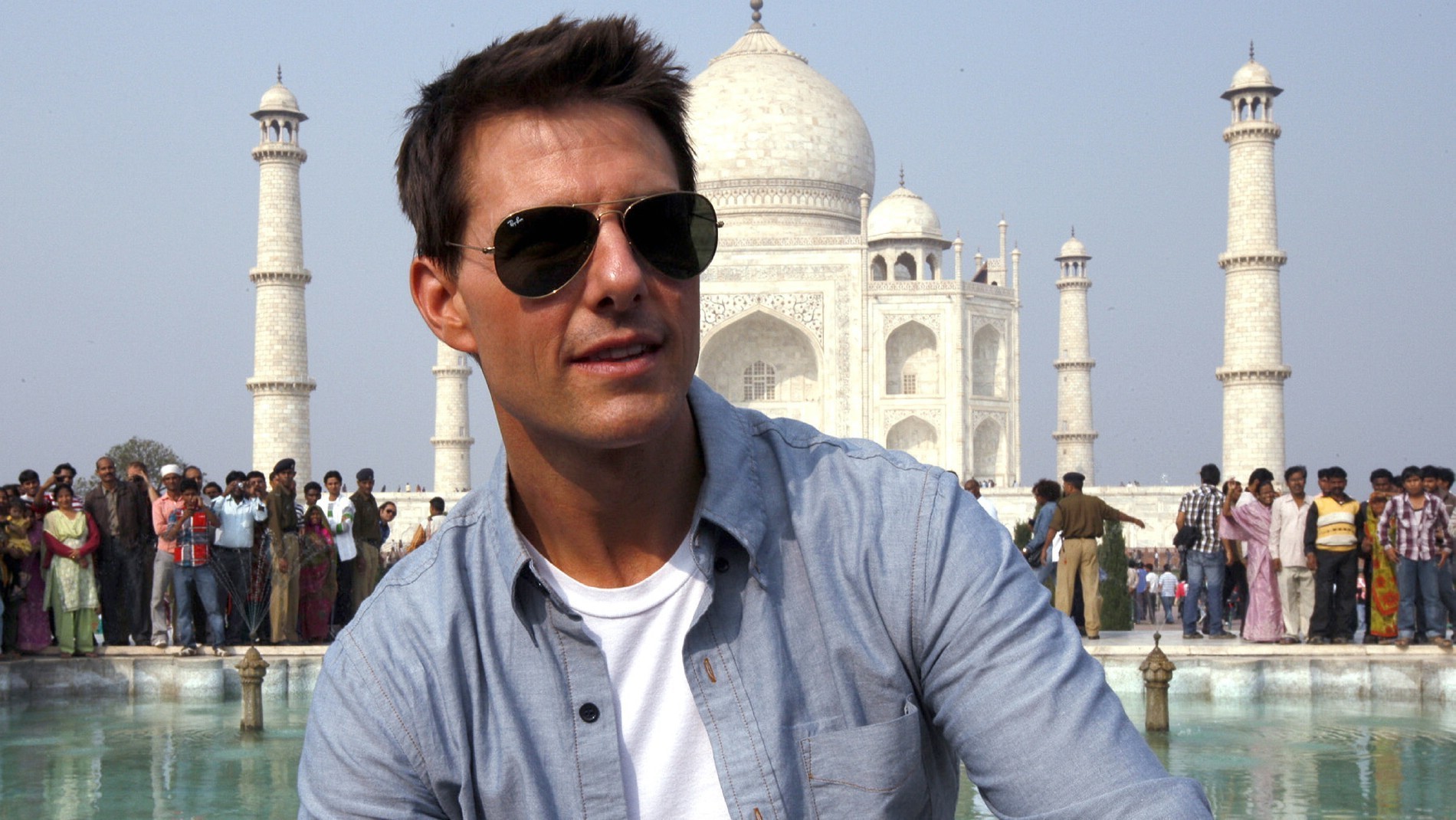 Tom Cruise At Taj Mahal Aagra - Taj Mahal - HD Wallpaper 