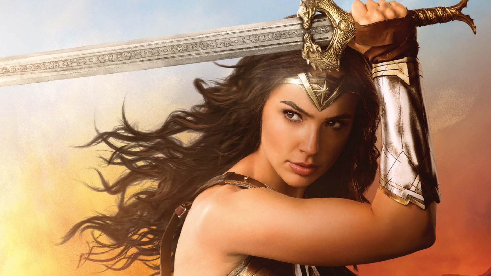 Cool Wonder Woman Sword Movie Gal Gadot Check More - HD Wallpaper 