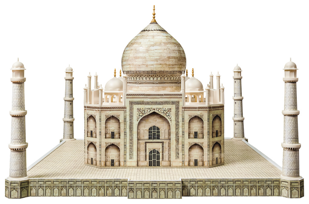 Taj Mahal En 3d - HD Wallpaper 