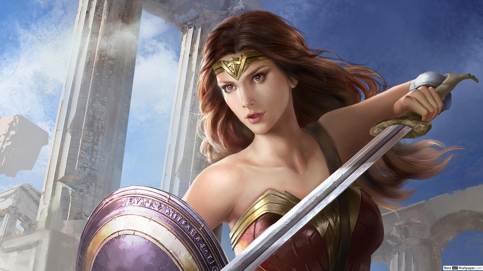 Wonder Woman - HD Wallpaper 