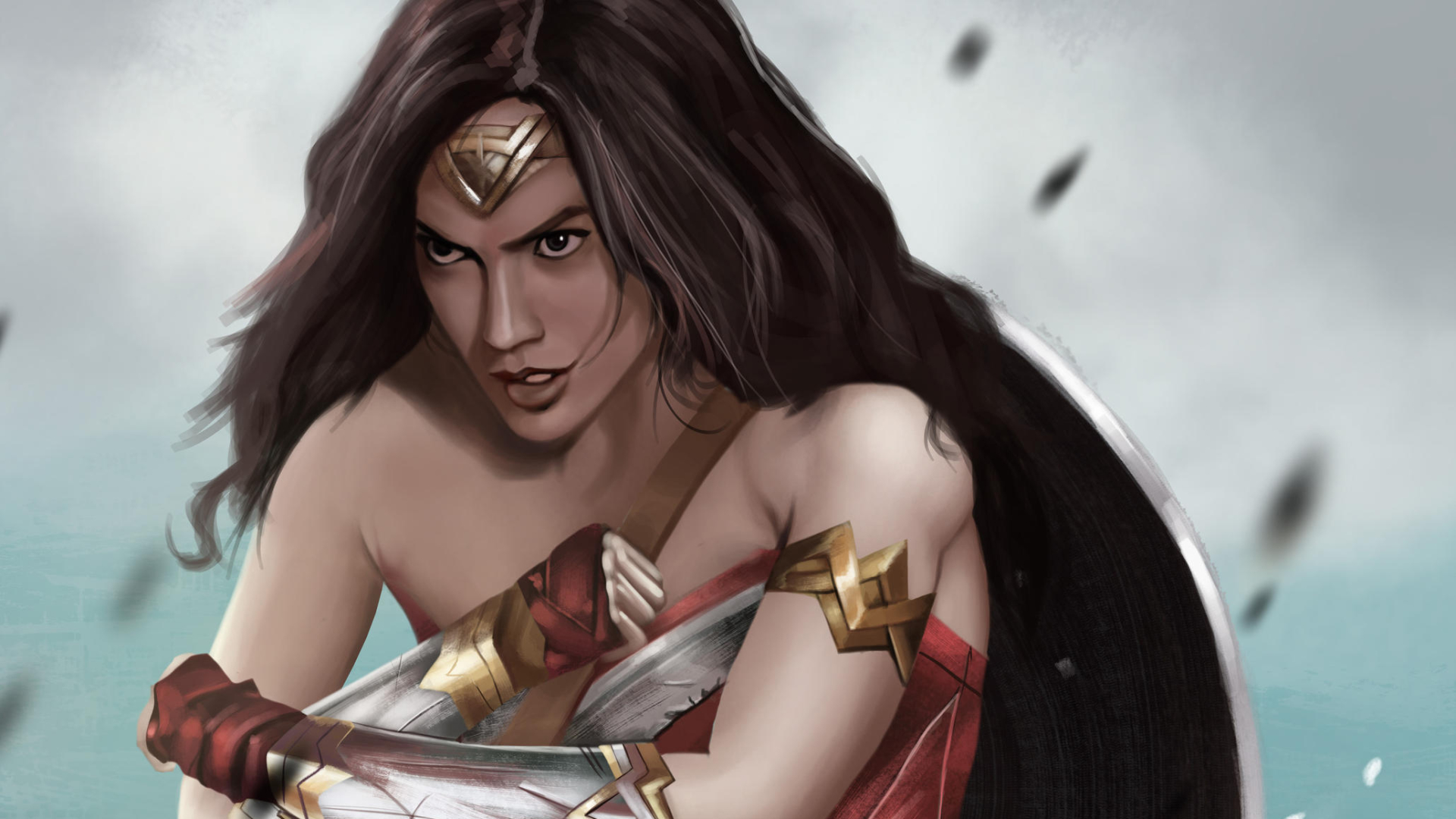 Wonder Woman Wallpaper 1920x1080 - HD Wallpaper 