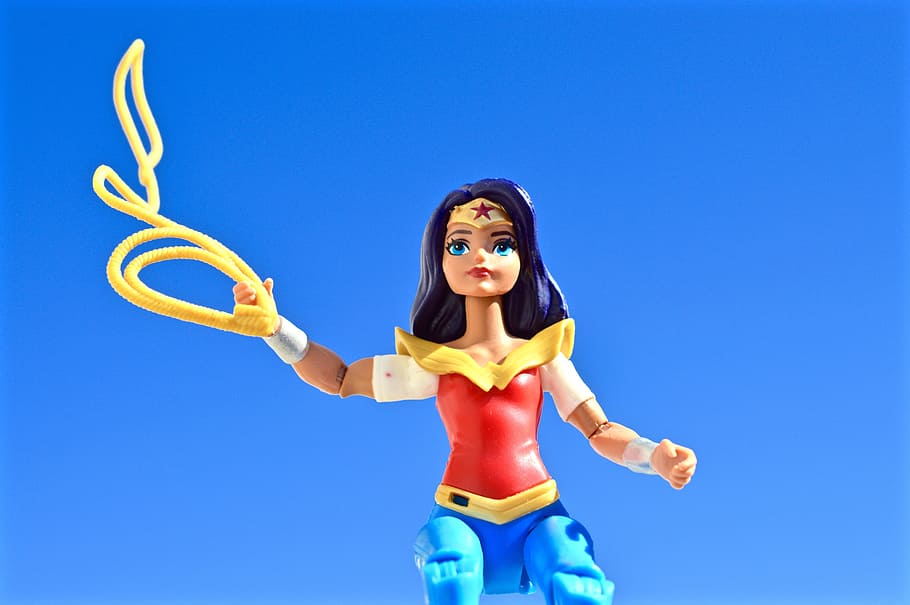 Wonder-woman Action Figure, Wonder Woman, Superhero, - HD Wallpaper 
