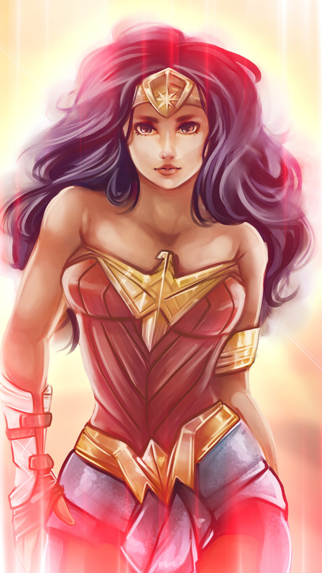 Art Wonder Woman Hd - HD Wallpaper 
