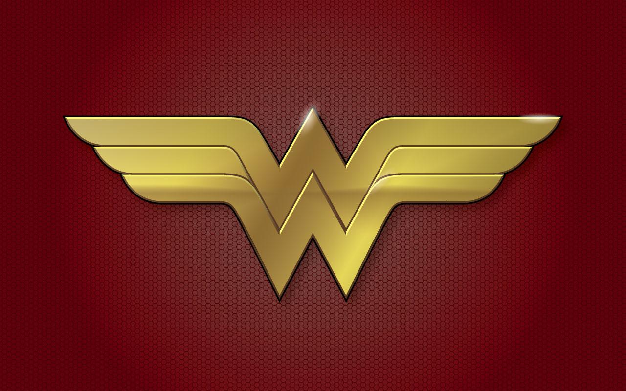 Wonder Woman Wallpaper Symbol - HD Wallpaper 