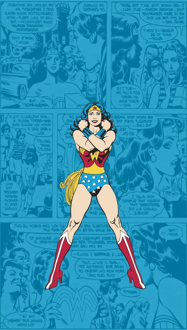 Wonder Woman Comic Background - HD Wallpaper 