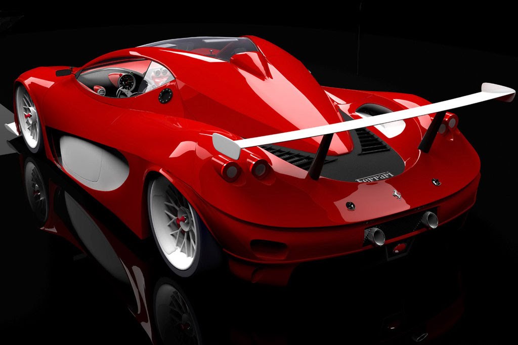 Ferrari Aurea Concept Car - HD Wallpaper 