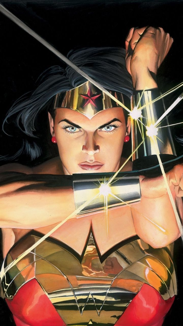 Woman, Wallpaper, Jawdropping, Artwork, - Wonder Woman Alex Ross Poster - HD Wallpaper 