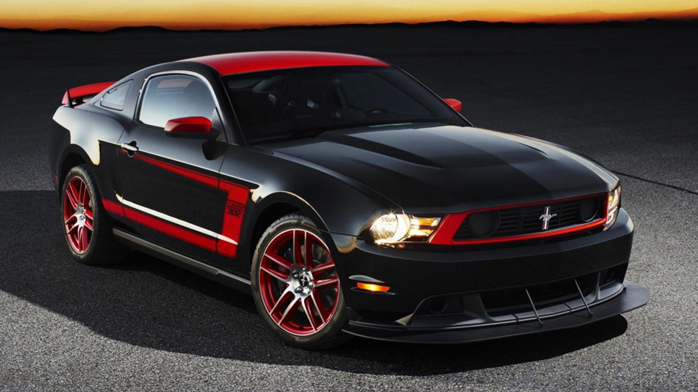 Cool Black Car Wallpapers 9 Hd Wallpaper - Mustang Boss 302 Laguna Seca - HD Wallpaper 